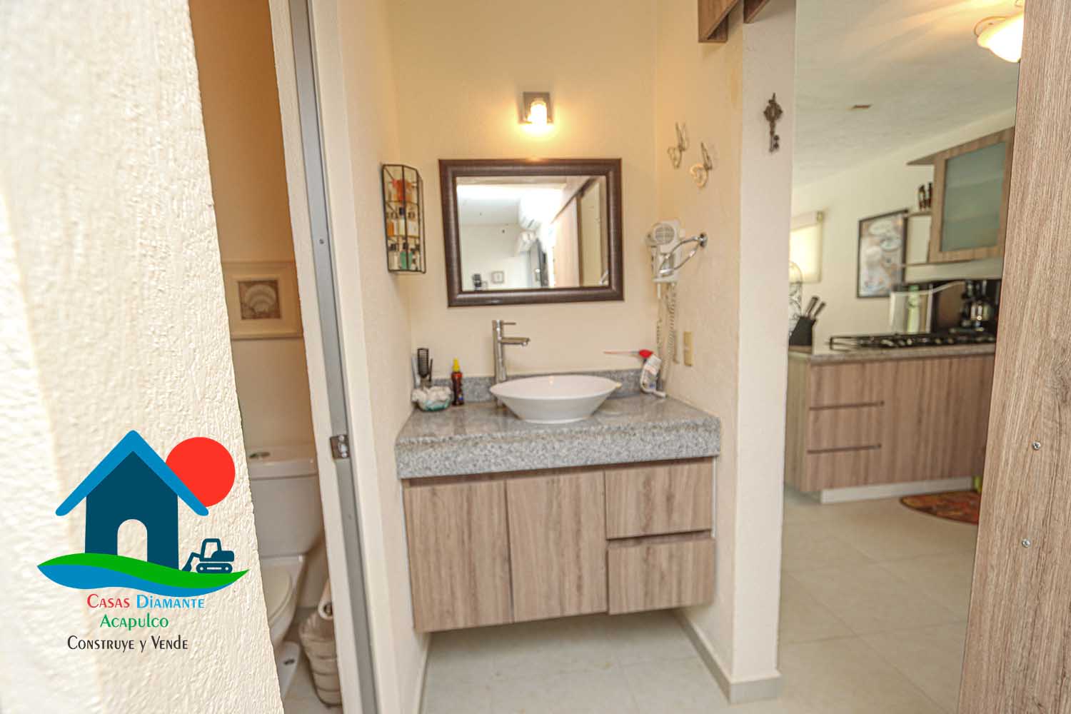 Residencial Terrasol Diamante Sol 440 - Baño completo 1